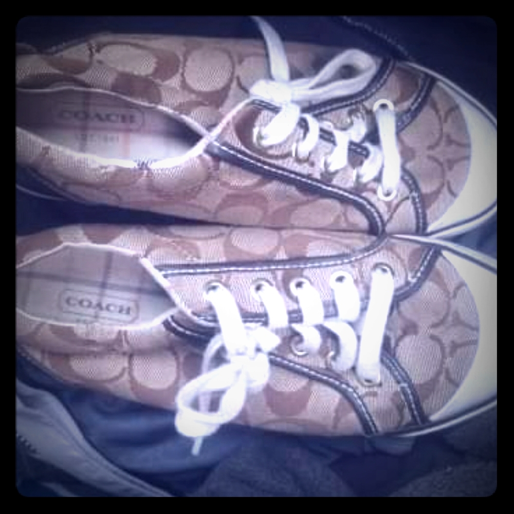 Coach women's tennis shoes